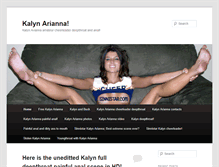 Tablet Screenshot of kalynarianna.com